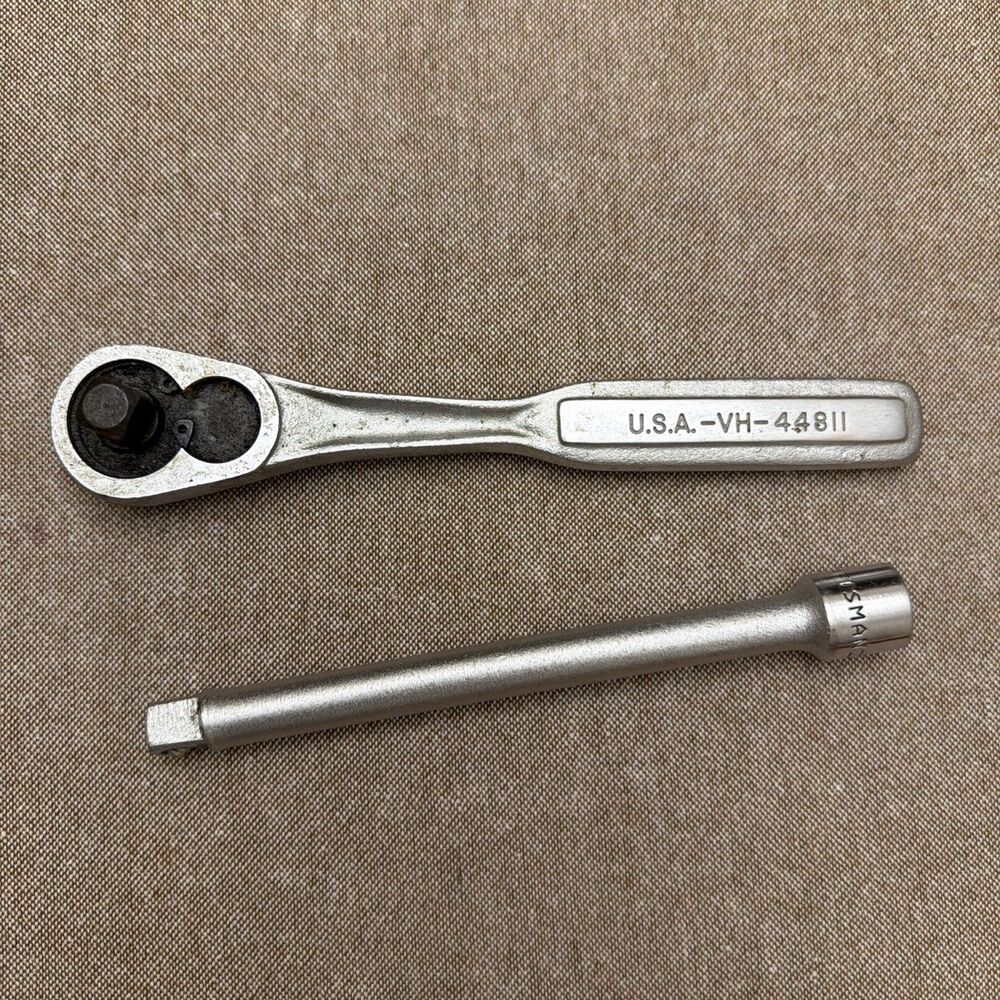 Craftsman 3/8” Ratchet - USA - VH - 44811 With Extension
